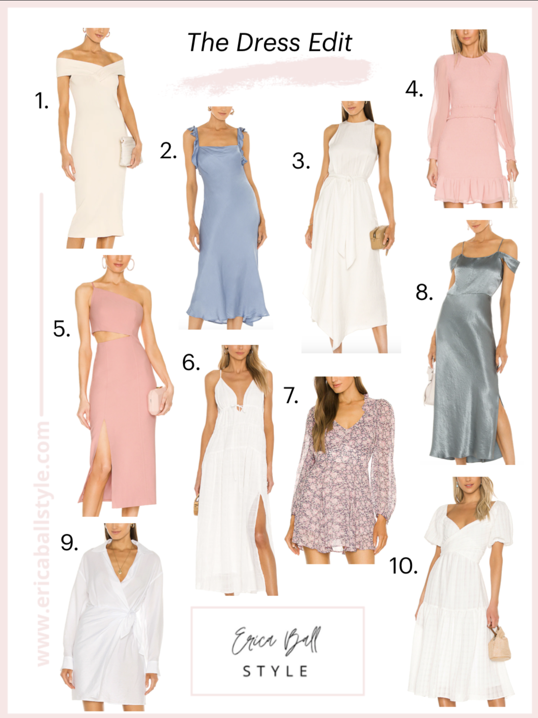 Spring Dresses For Women · ERICA BALL STYLE